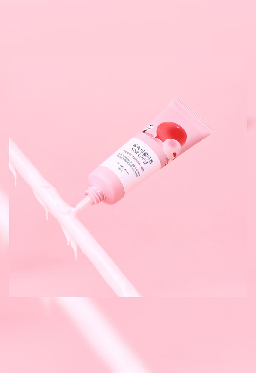 Round Lab - Camellia Deep Collagen Firming Sun Serum - 50ml