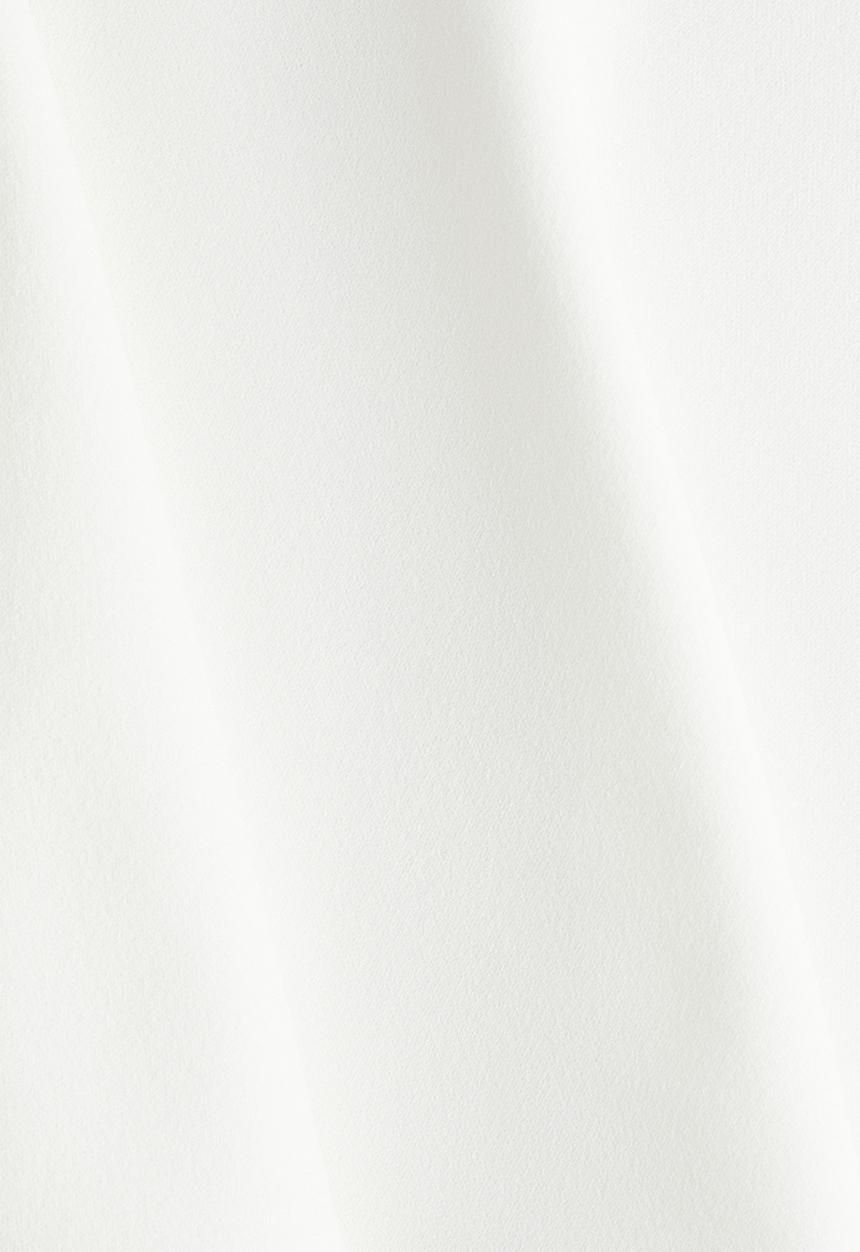 H&M - Bandeau peplum top - white