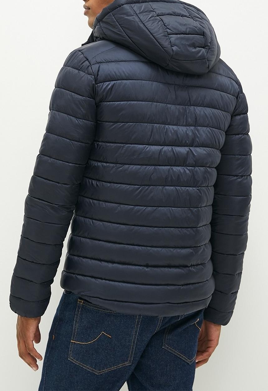 Superdry. - Hooded fuji sport padded jkt - eclipse navy