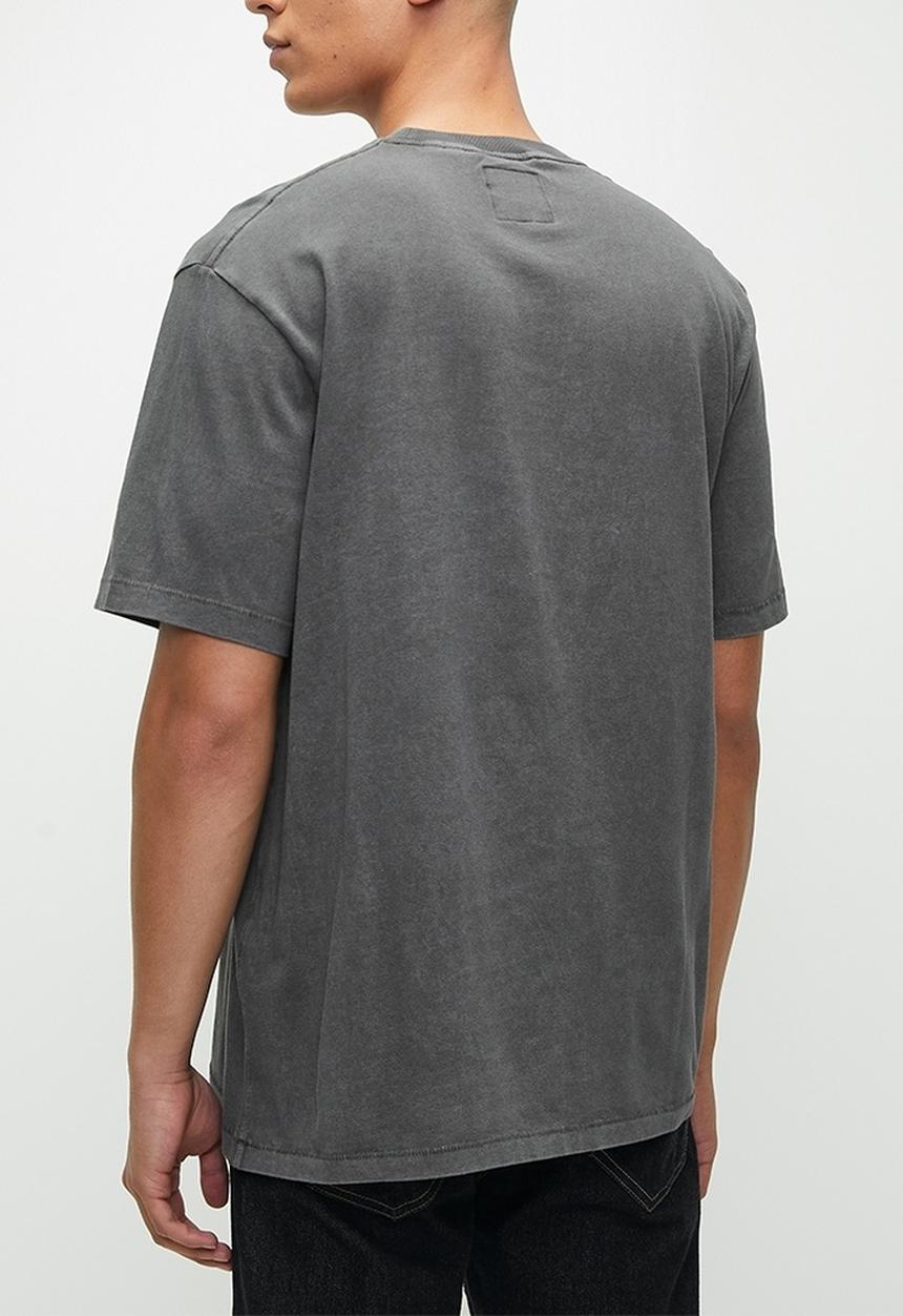 Superdry. - Athletic Ess Tee - Charcoal
