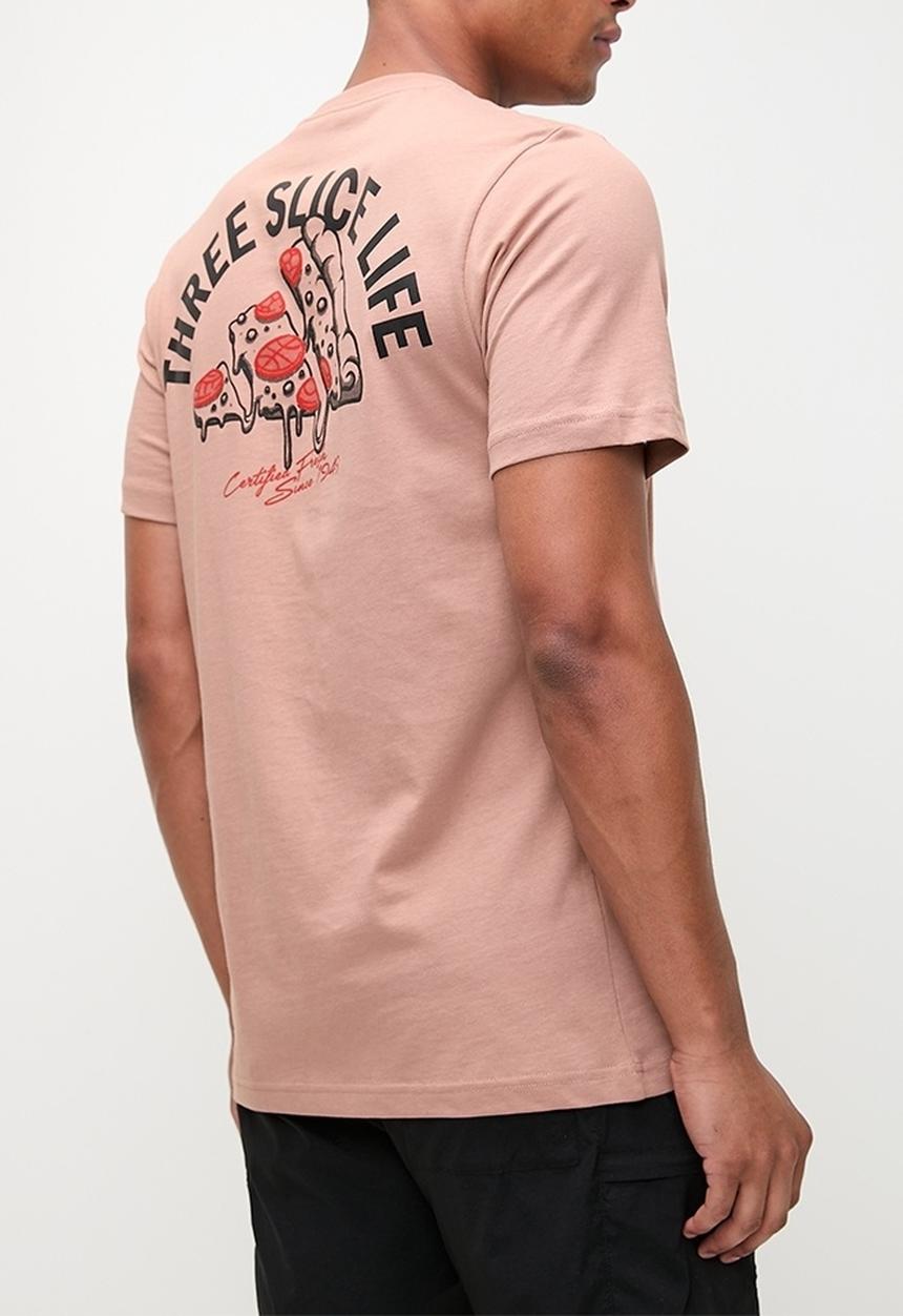 adidas Performance - L Pizza Tee Warcla - Brown