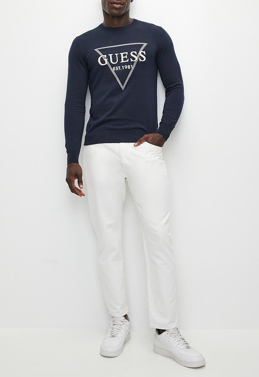 GUESS - Fabian vn logo swtr - smart blue