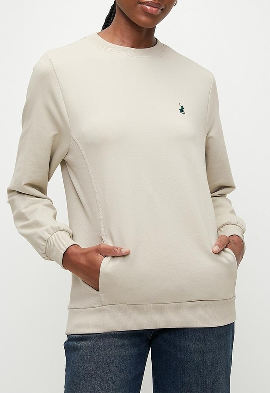 POLO - Wmn hannah track top - putty