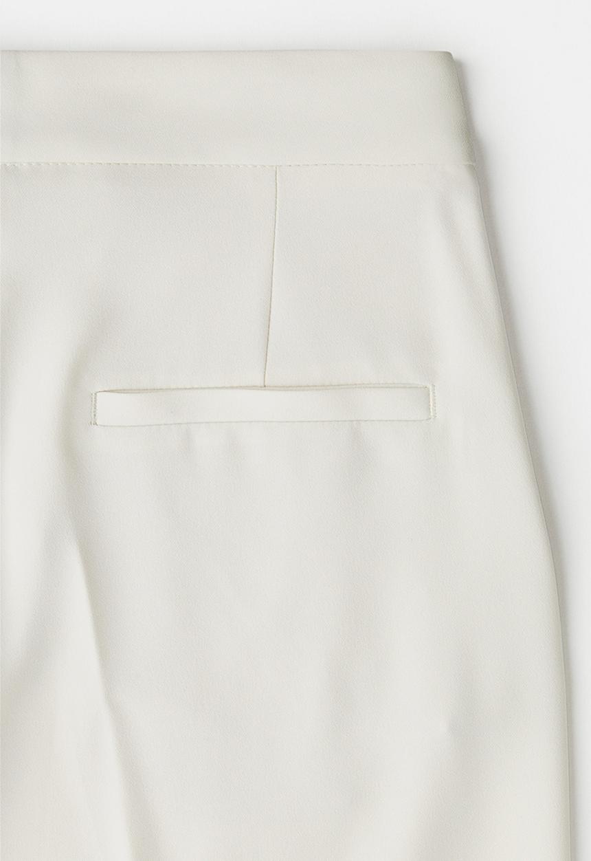 H&M - Wide trousers - white