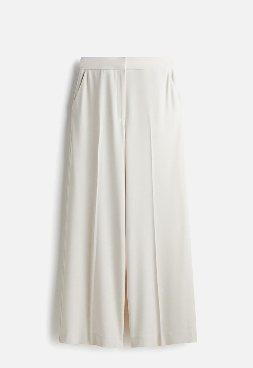 H&M - Wide trousers - white