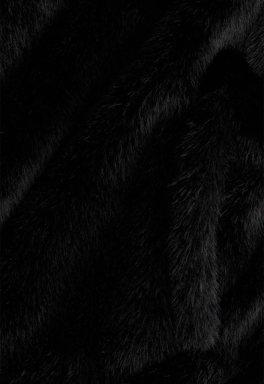 H&M - Fluffy jacket - black