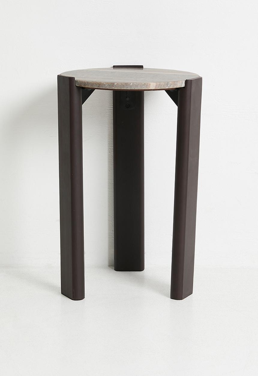 Sixth Floor - Oaklyn Side Table - Natural & Marble