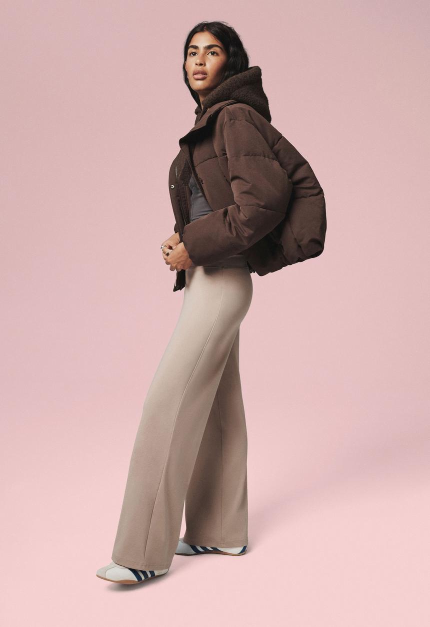 Cotton On - The Mother Puffer Soft Touch Jacket - French Roast