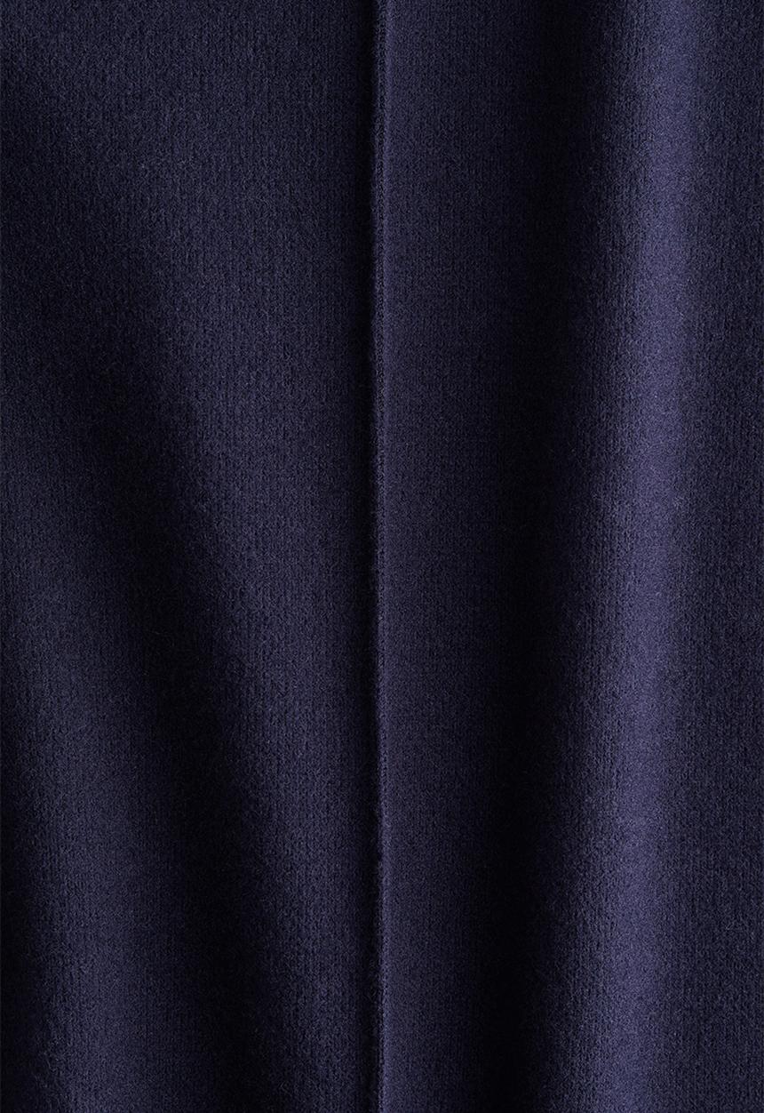H&M - Crease-leg trousers - navy blue