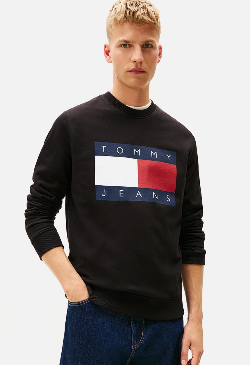 Tommy Hilfiger - Tjm Reg Big Flag Cneck - Black