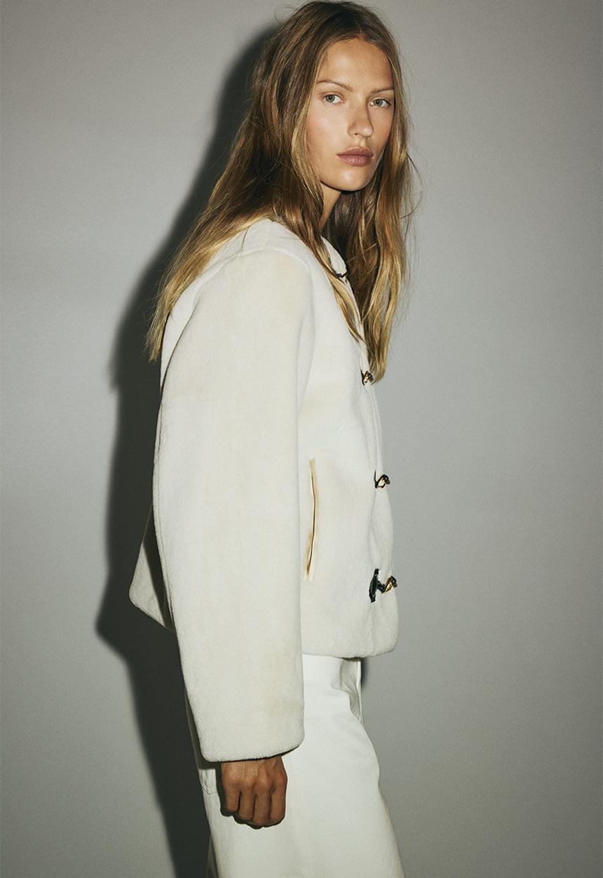 H&M - Duffle-style jacket - light beige