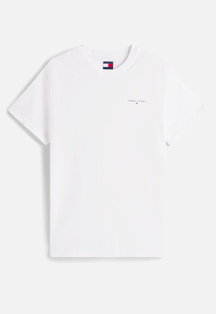 Tommy Hilfiger - Tjm Slim Linear Chest Tee Ext - Ecru