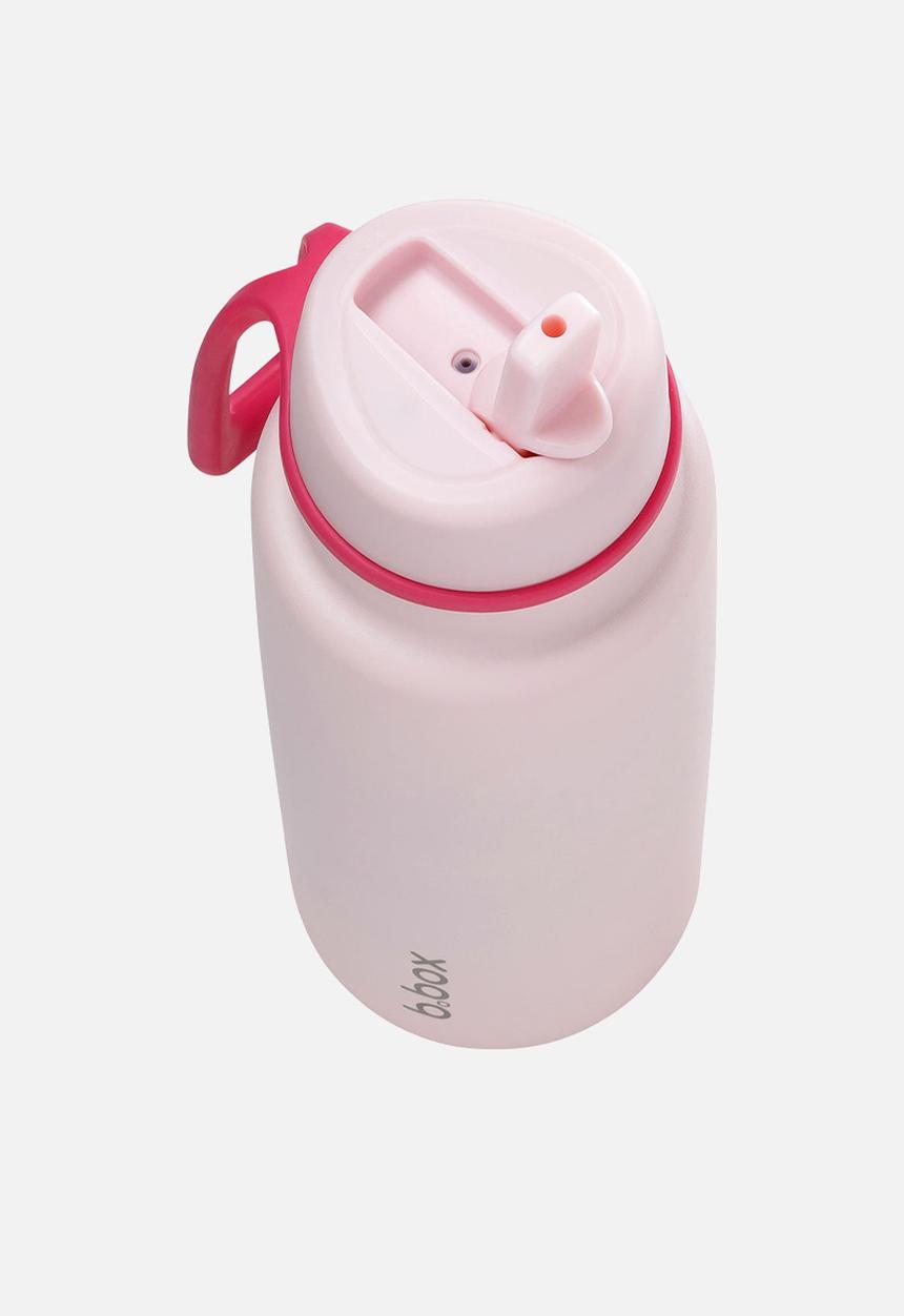 b.box - Insulated Flip Top Bottle 690ml - Pink Paradise