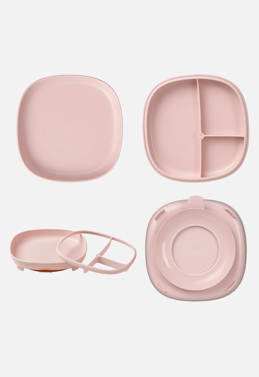 b.box - 2 In 1 Suction Plate - Blush