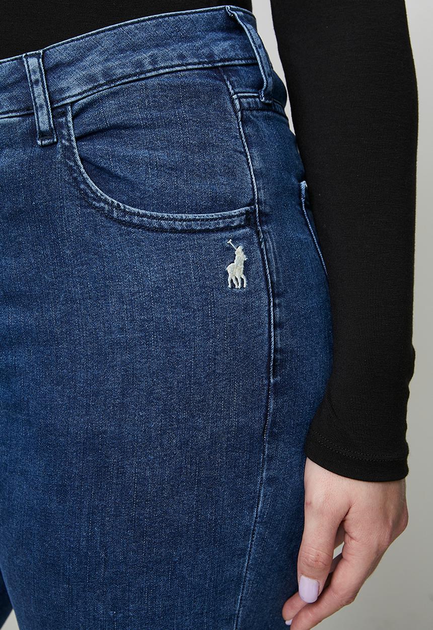POLO - Plus wmn naomi skinny jean - medium wash