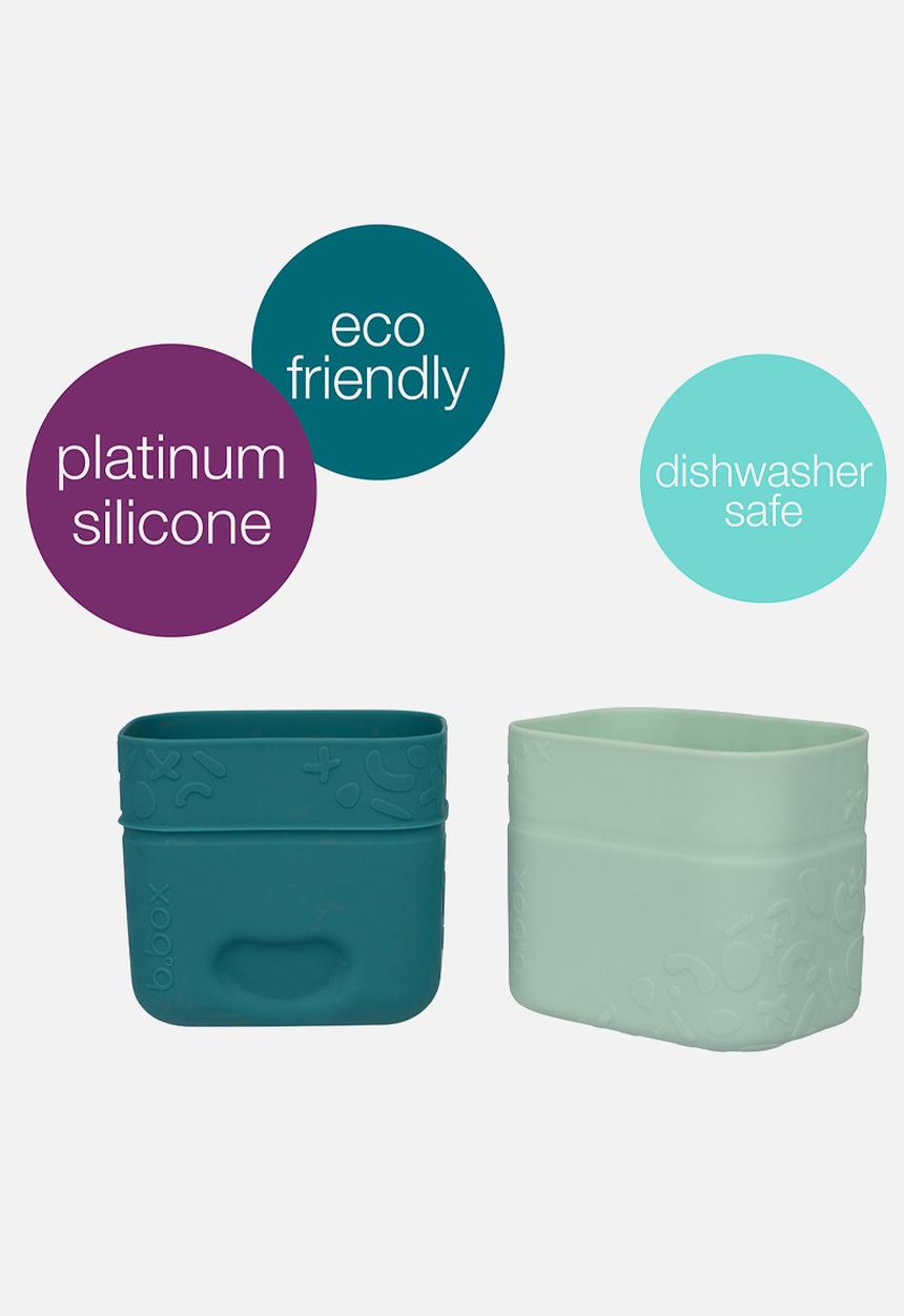 b.box - Silicone Snack Cups - Forest