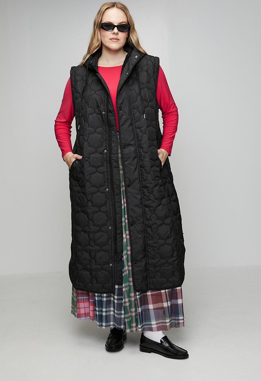 Plus The Multiway Maxi Puffer - Black