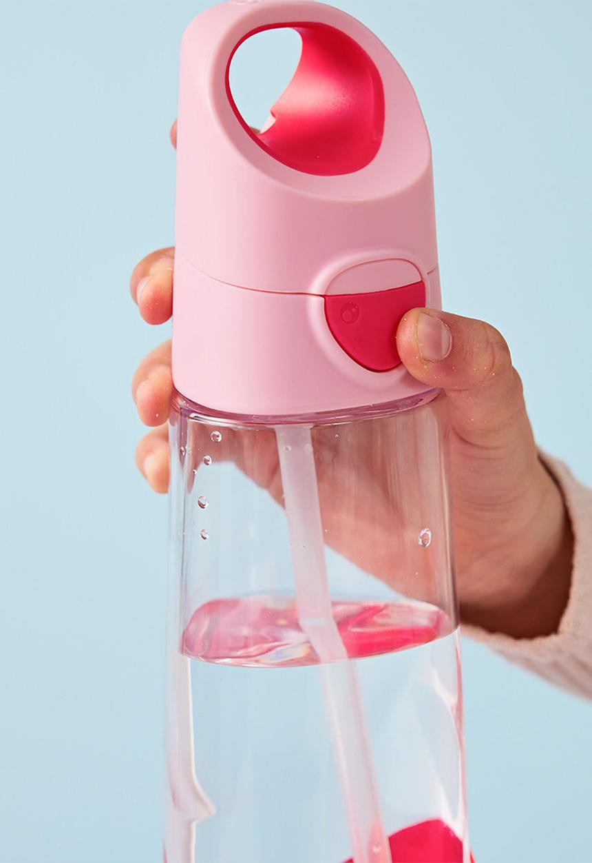 b.box - Tritan Drink Bottle 600Ml - Flamingo Fizz