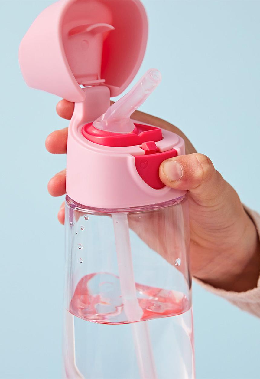 b.box - Tritan Drink Bottle 600Ml - Flamingo Fizz