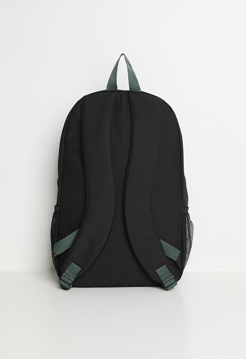 SOVIET - WARRIORS Nylon Backpack With Side Print - Black/Olive