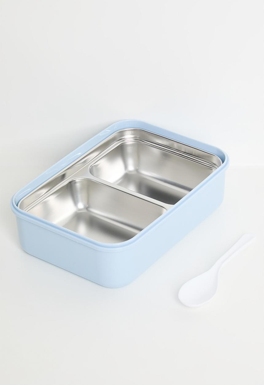 Pop Candy - Double latch lunchbox - blue