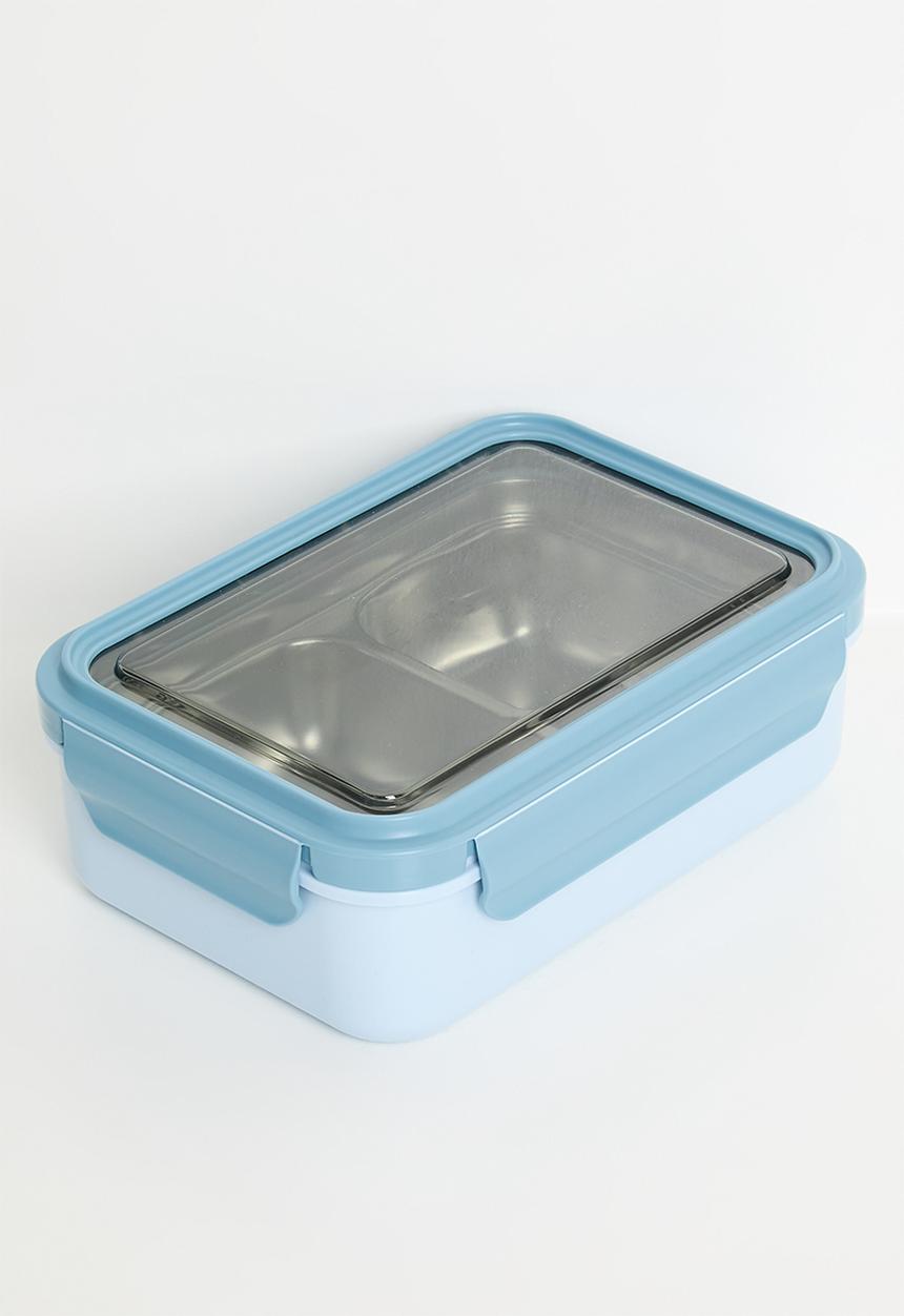 Pop Candy - Double latch lunchbox - blue