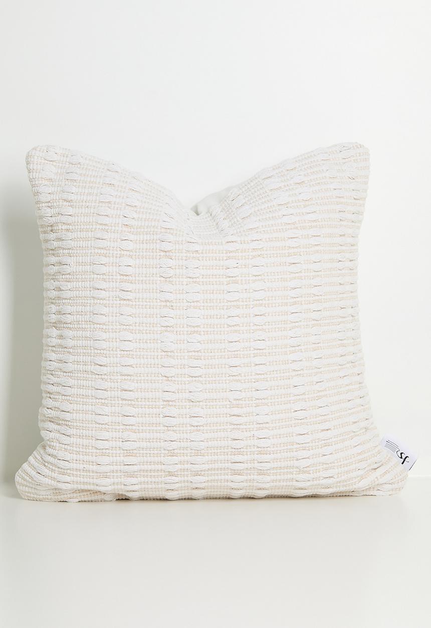 Sixth Floor - Chunky Woven Cushion Cover - Natural