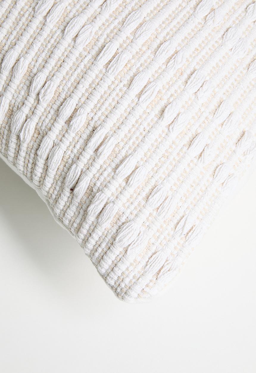 Sixth Floor - Chunky Woven Cushion Cover - Natural