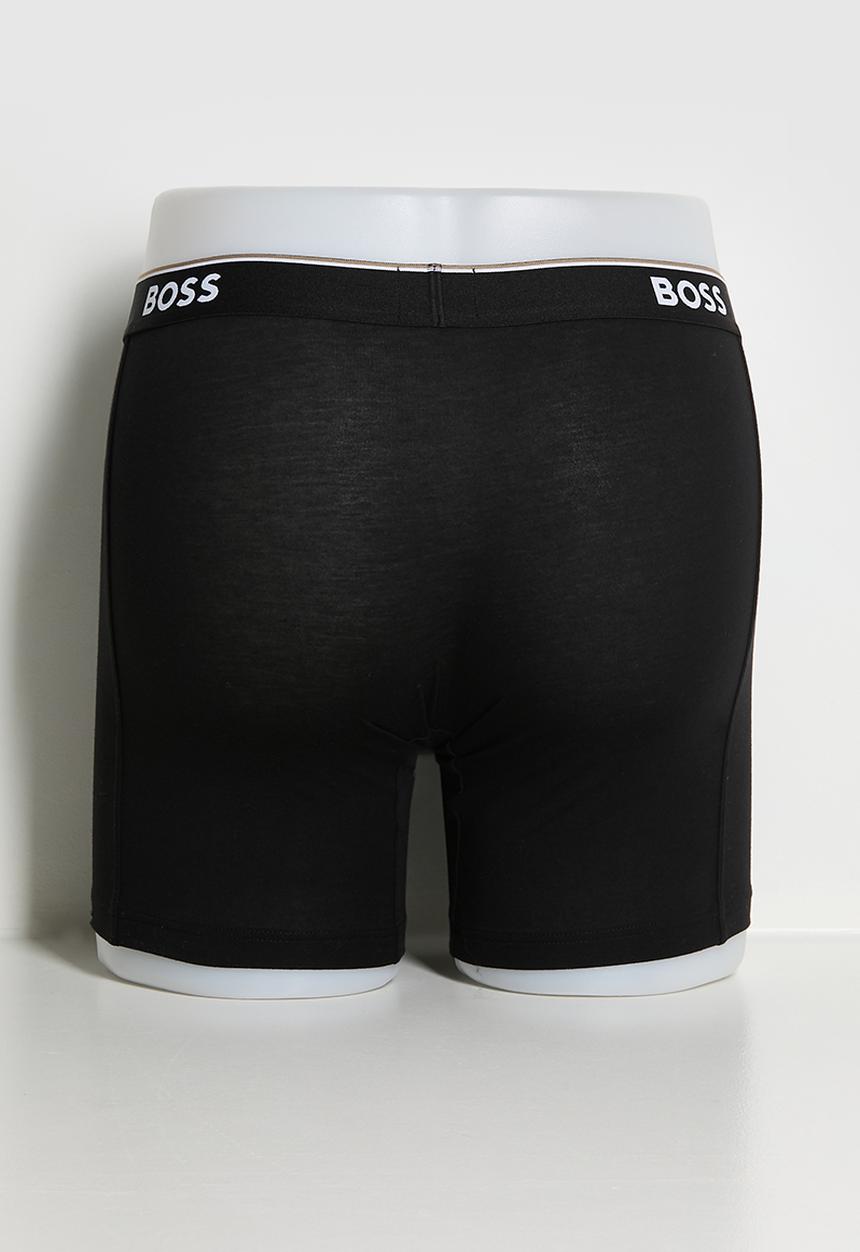 BOSS - BoxerBrLong 3P Power - Black
