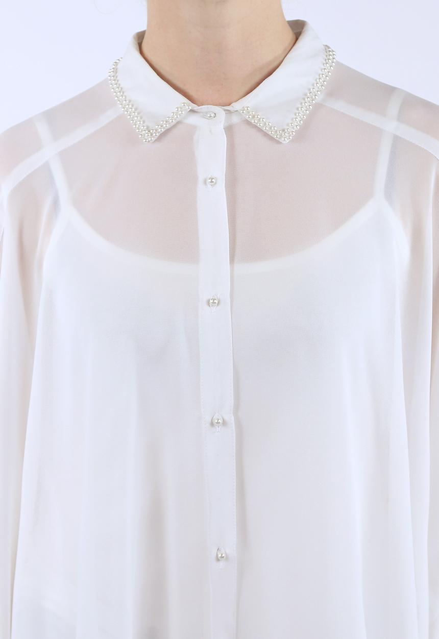 Marly Designer Wear - Foxy Boxy Shirt – Milk