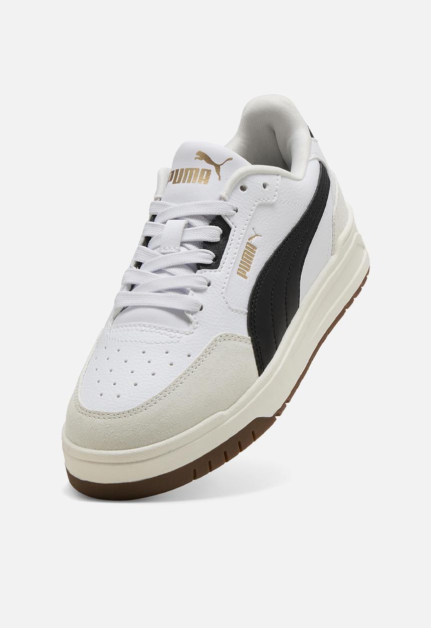 PUMA - Shuffle Downtown Lo Og Jr - Puma White-Puma Black-Vapor Gray