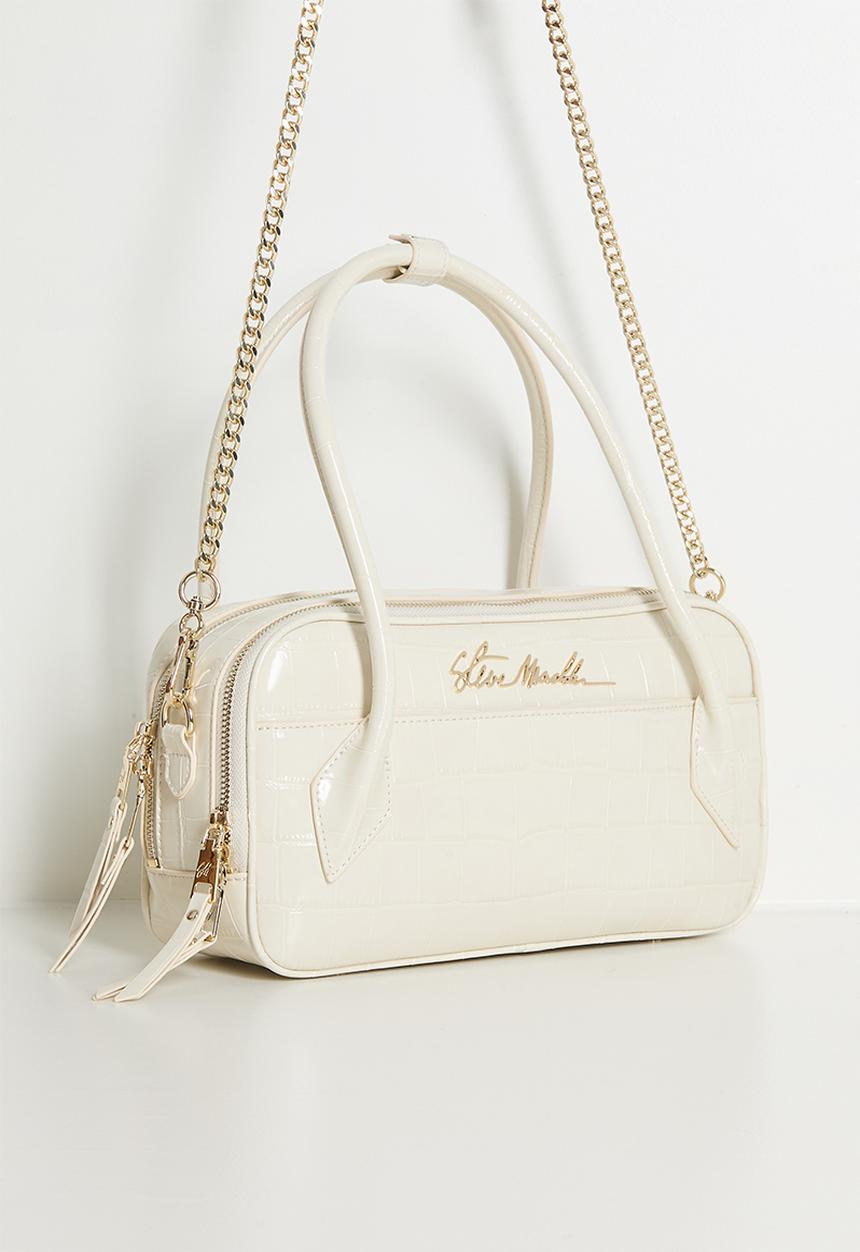 Steve Madden - Bfatale top handle bag - beige/gold