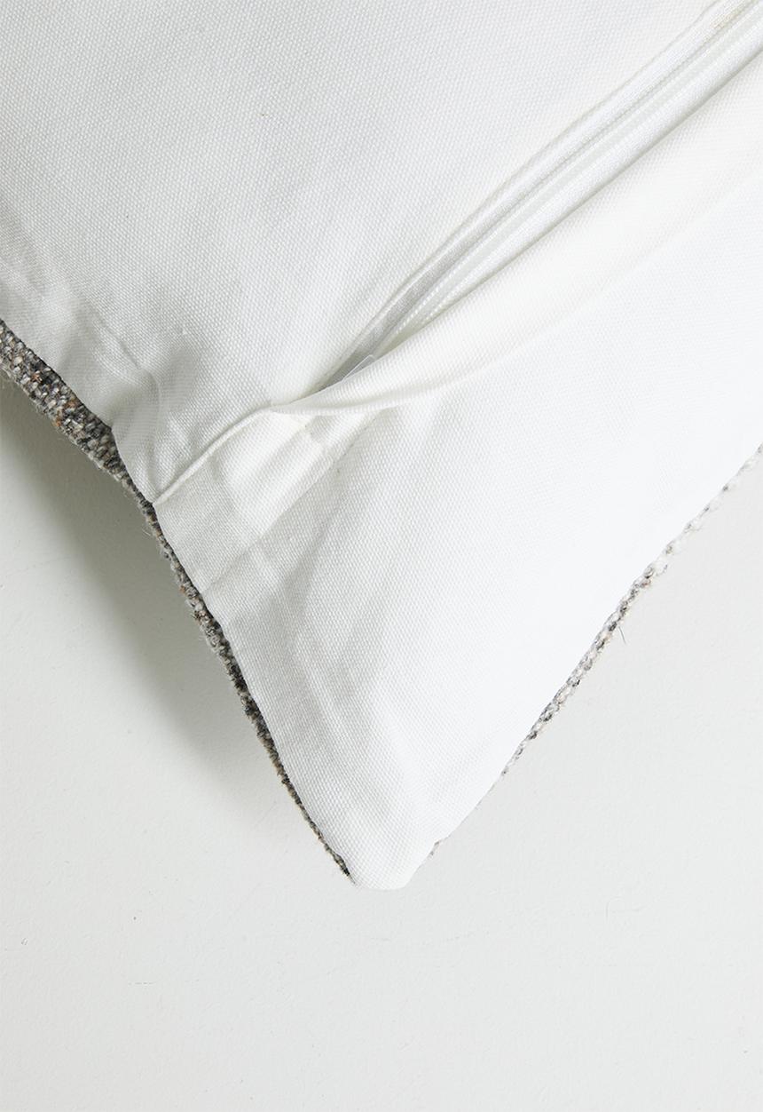 Sixth Floor - Contrast Stitching Woven Cushion Cover - Neutral