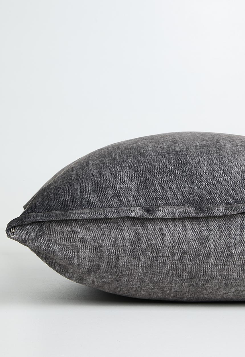 Sixth Floor - Flint Scatter Cushion Cover - Charcoal