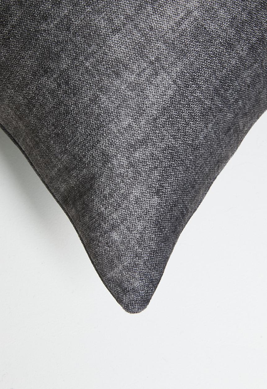 Sixth Floor - Flint Scatter Cushion Cover - Charcoal