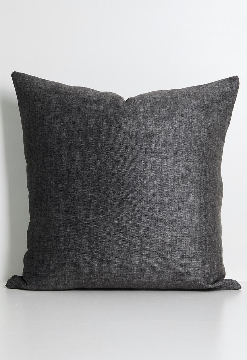 Sixth Floor - Flint Scatter Cushion Cover - Charcoal