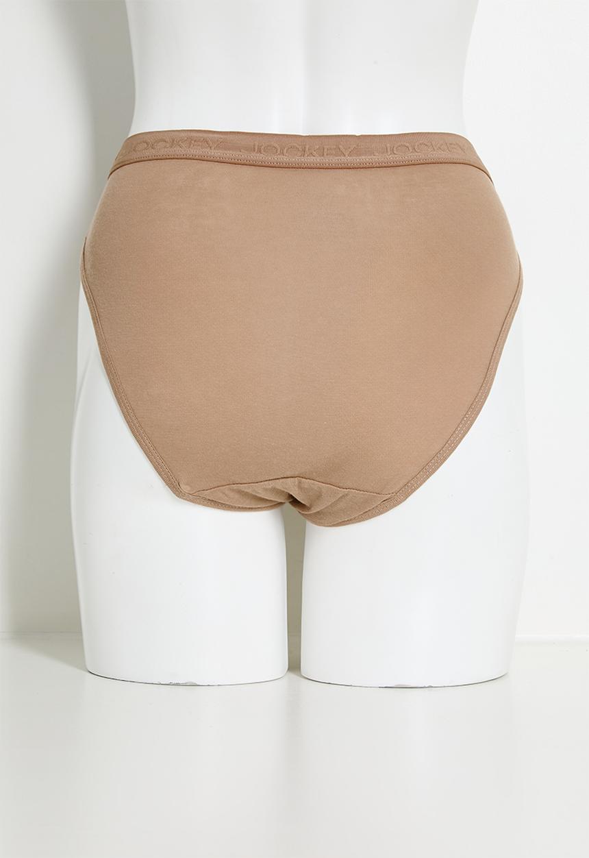 Jockey - French cut tonal - lilac/rum/taupe