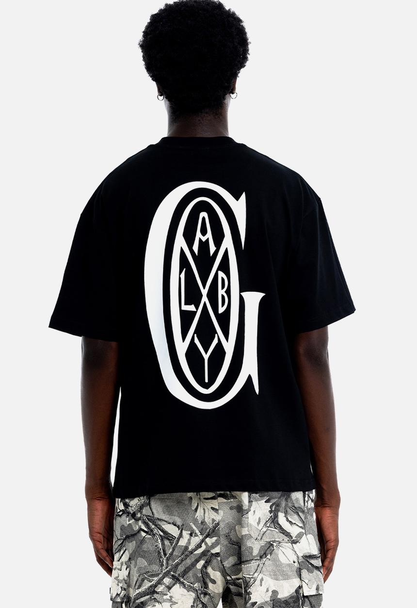GALXBOY - CREST T-SHIRT - BLACK
