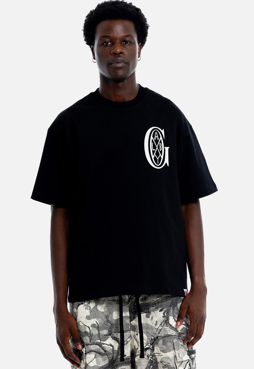 CREST T-SHIRT - BLACK 1