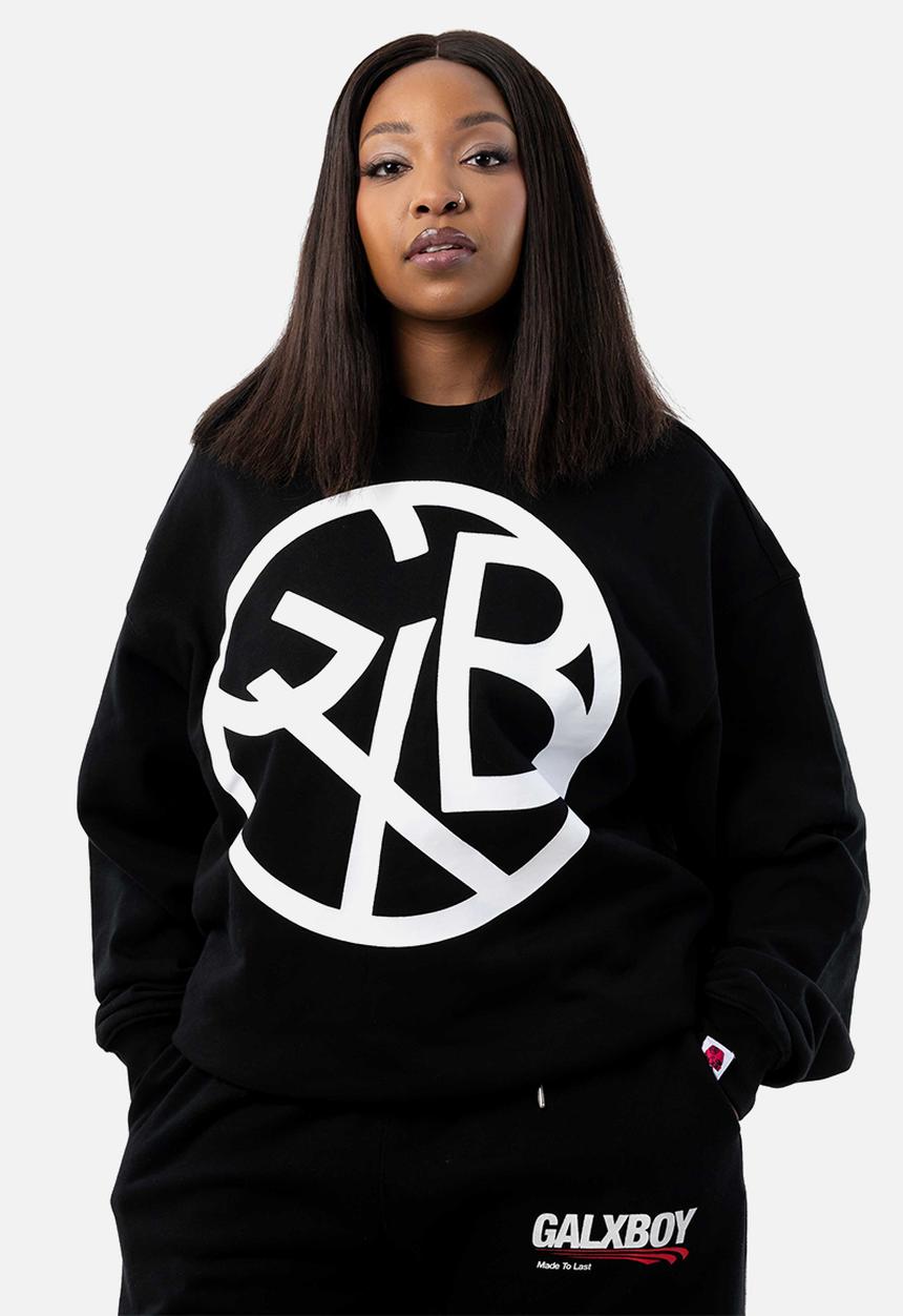 GALXBOY - COIN SWEATER - BLACK