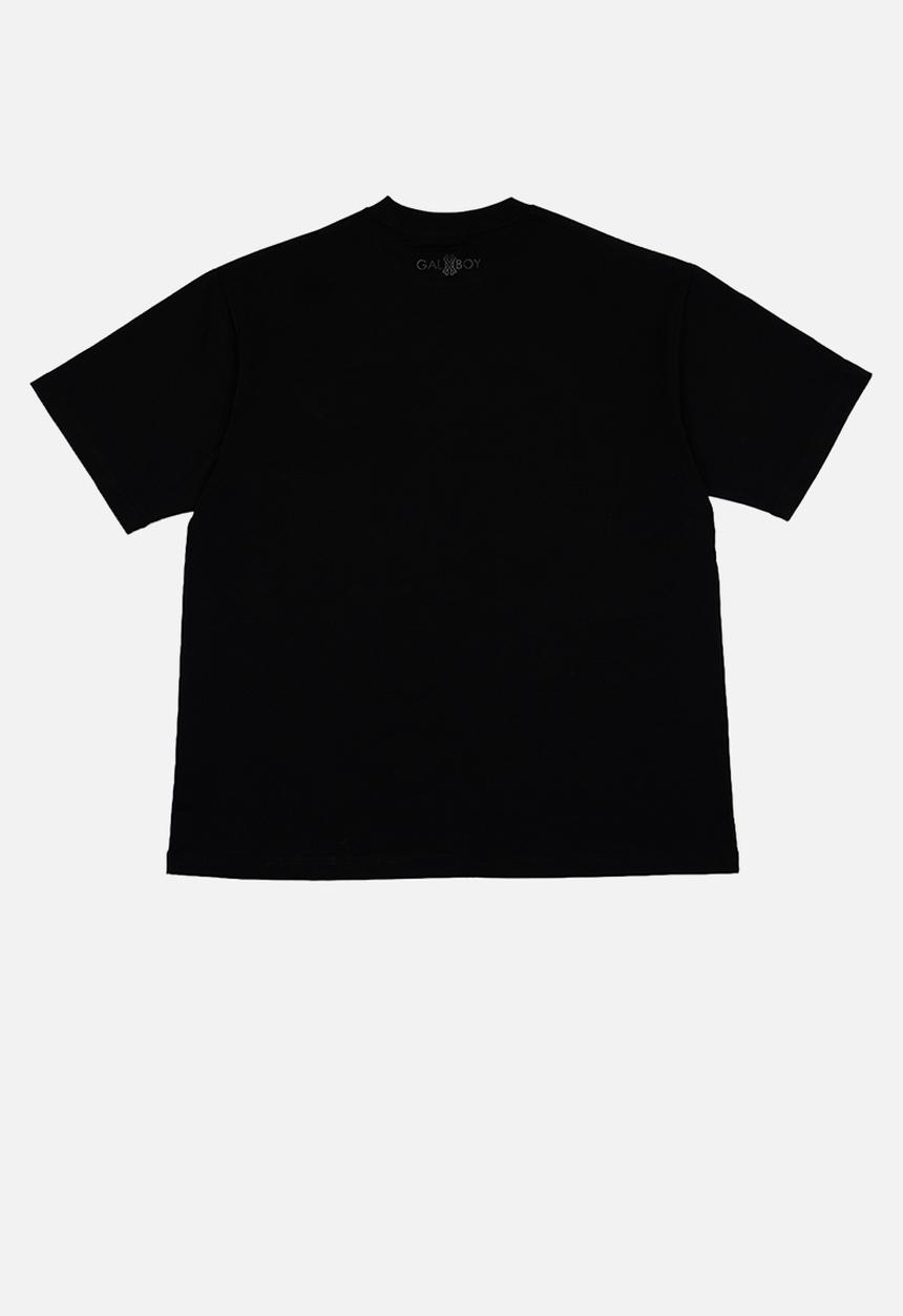 GALXBOY - HERITAGE LINE T-SHIRT - BLACK