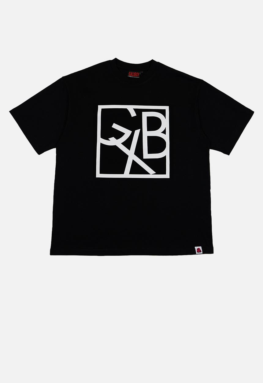 GALXBOY - HERITAGE LINE T-SHIRT - BLACK