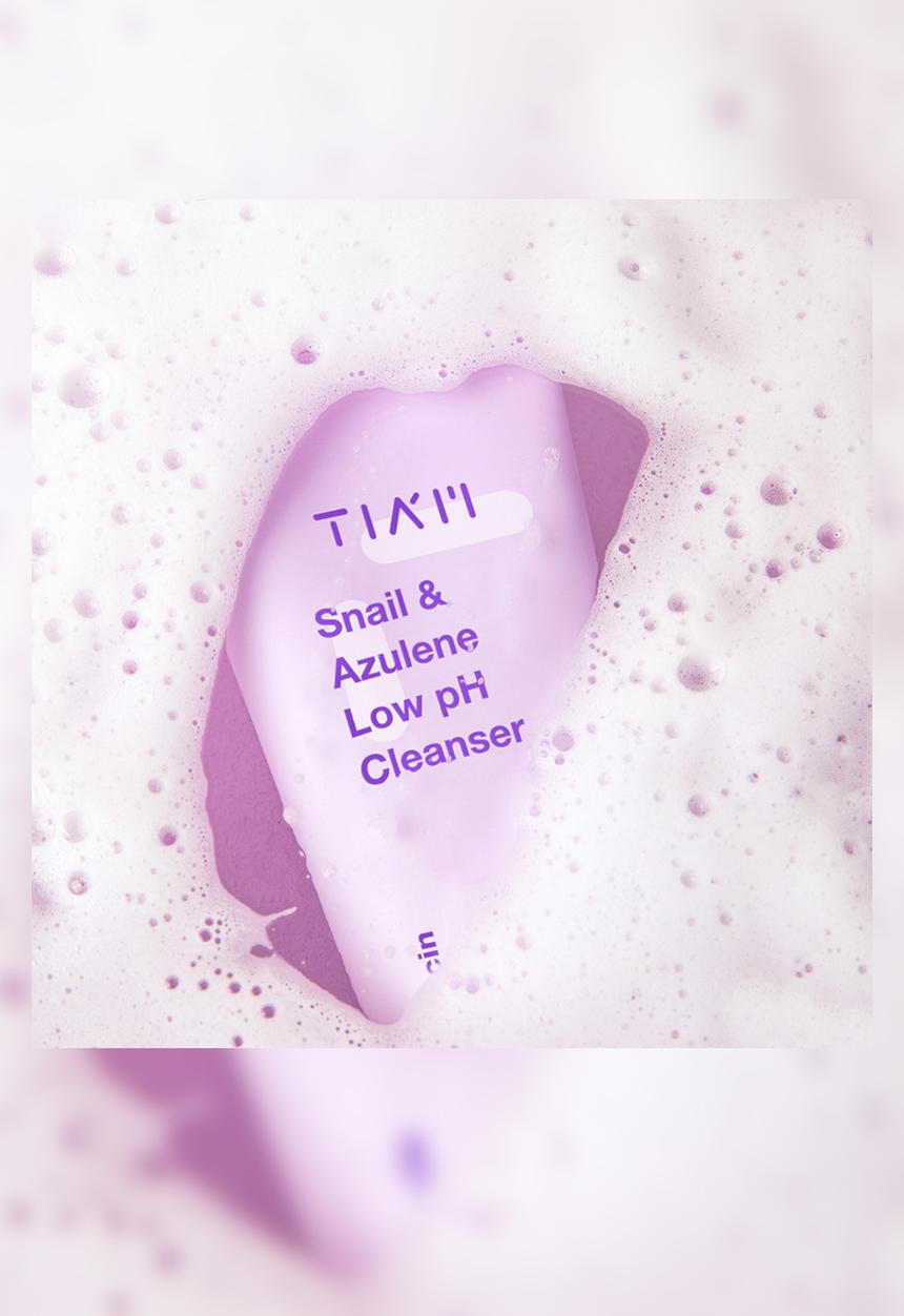 TIA'M - Snail & Azulene Low pH Cleanser
