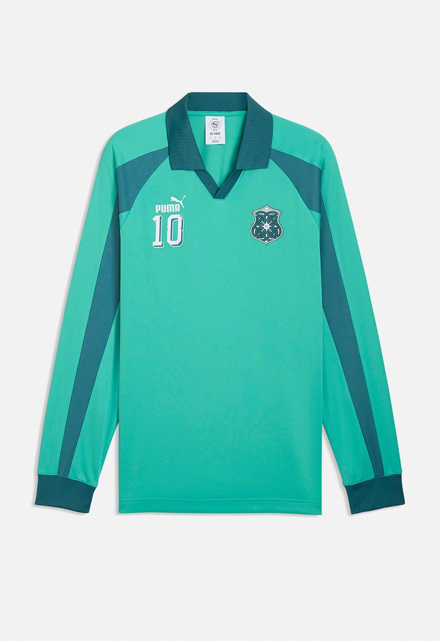 PUMA - FUTURE.PUMA.ARCHIVE T7 Drill Longsleeve - Green
