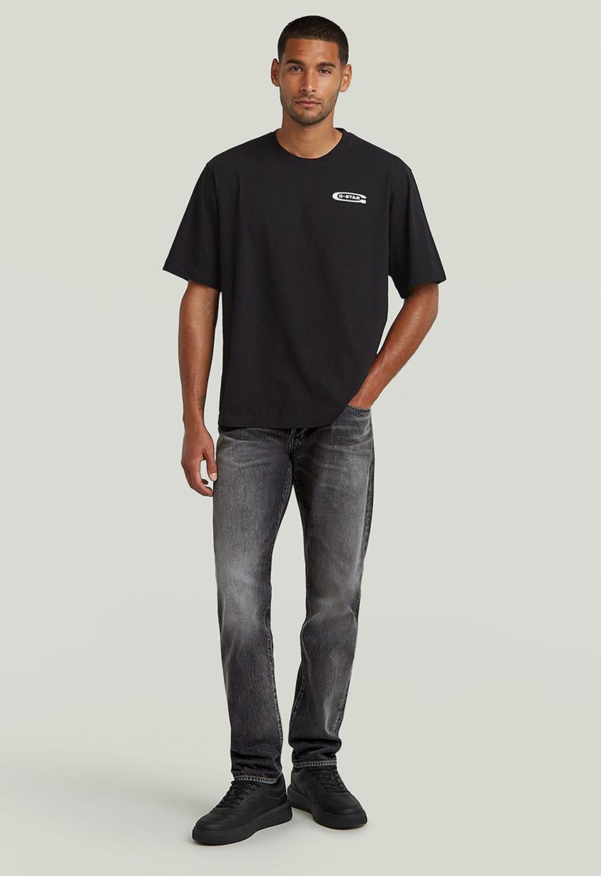 G-STAR - Back gr boxy r t - dk black