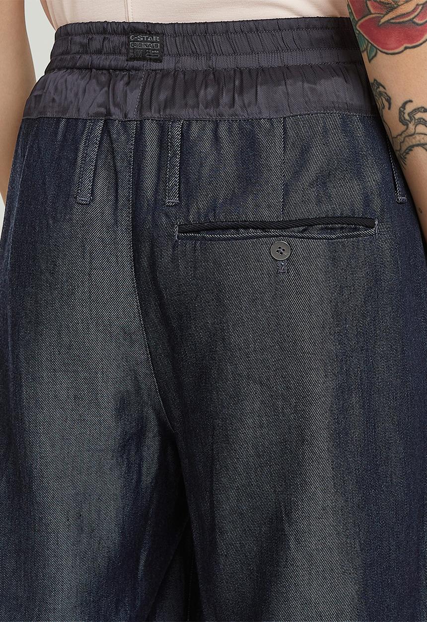 G-STAR - Fluid wide leg pants wmn - rinsed