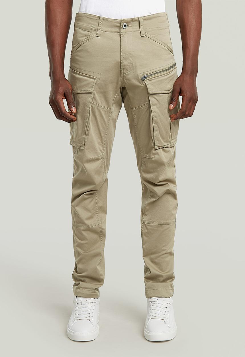 G-STAR - Rovic zip 3D straight tapered - beige