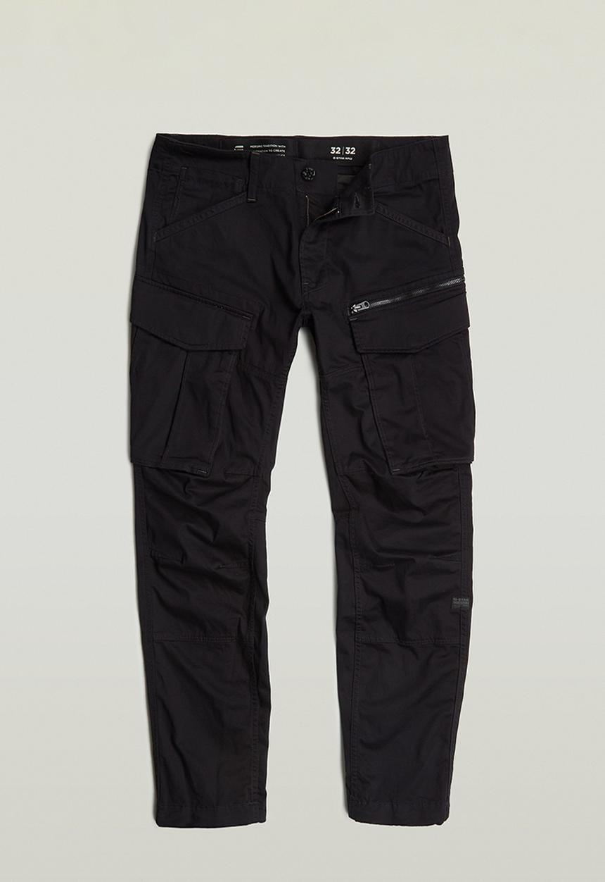G-STAR - Rovic zip 3d regular tapered - black