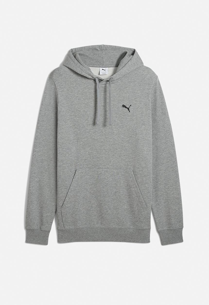 PUMA - ESS Hoodie FL M - Medium Gray Heather