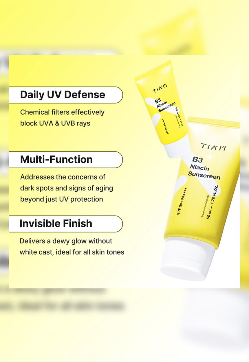 TIA'M - B3 Niacin Sunscreen
